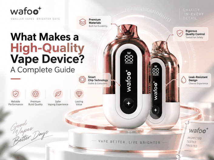 What Makes a High-Quality Vape Device? A Complete Guide